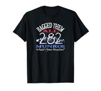 Bagged Them All 282 Munros Scottish Mountain Climber T-Shirt T-Shirt