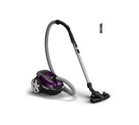 Bagged vacuum cleaner - PHILIPS - XD3100/06 - Series 3000 Performer Compact - 900W - 79db - Purple
