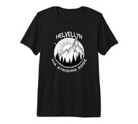 Bagging Helvellyn Mountain Striding Edge Graphic Tshirt Premium T-Shirt