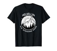 Bagging Helvellyn Mountain Striding Edge Graphic Tshirt T-Shirt