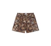 Baggy denim shorts Obey BigWig Marron 28