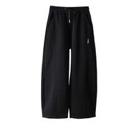 Baggy Joggers Teen Girls Oversized Wide Leg Loose Sweatpants Elastic High Waist Drawstring Sweat Pants Jogging Tracksuit Bottoms Kids Big Girl Activewear School Trousers