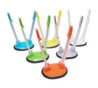 Baggy Rack For Ziploc Bag Holder Stand, Food Prep Bag/plastic Freezer Bag Holder, Meal Planning/prep Bag Holders,6 Pack/6 Color