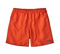 Baggy Recycled Fiber Swim Shorts Blood orange XL