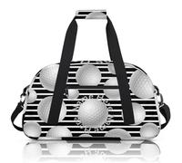 BAGHONEY Personalised Sports Gym Bag Small Golf Duffle Bag Travel Training Kit Holdall Overnight Weekend Duffel Bag for Mens Womens