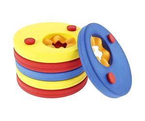 Bagima Flo Discs Arm 19 * 19 * 15 6PCS Arm Float Discs EVA Foam Float Discs Swimming Float Aid Discs for Kids