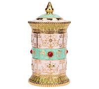 baginbaginbag Toothpick Holder Dispenser, Exquisite Workmanship, Unique Shape, for Home Bar Hotel Restaurant, Hand-Painted 3D Carvings, Elegant Color, Rounded Smooth Edges