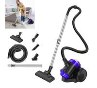 Bagless Cylinder Vacuum Cleaner,1000W Hoover Vacuum Cleaner,Bagless Vacuum Cleaners Compact&Lightweight,Cyclonic Vacuum Carpet Cleaner with 2 IN 1 Brush Head for Removing Dust