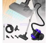 Bagless Cylinder Vacuum Cleaner,1000W Hoover Vacuum Cleaner,Bagless Vacuum Cleaners,Hoover Vacuum Cleaner Floor Carpet Cleaner with 2 IN 1 Brush Head for Removing Dust