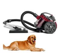 Bagless Cylinder Vacuum Cleaner 2600W High Power Motor 1.5L Dust Collection Cup Wired Dust Collector Turbo Tool for Pet Hair Ideal for Home Use on Floors and Tiles