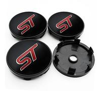 BAGLEV 4PCS Center Hub Caps Covers Rustproof Wheel Center Cover Cap,For Ford ST Focus x 2 3 Kuga Fiesta Mondeo 60mm 56mm Water/DustReplacement Wheel Caps Wheel Accessories,B-60MM
