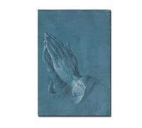 BAgLev Canvas Wall Art《Praying-Hands》Famous Oil Painting Canvas Printing Posters and Prints Wall Picture for Living Room Home Decor (Color : WG495, Size : 60x90 cm No Frame)