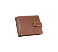BAGMAN Kyle Tan Genuine Leather Wallet for Men, RFID Protected Leather Wallet with 5 Card Slots, Easy Access Card Holder, Gift for Valentine's Day, Father's Day, Birthday, Oak