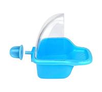 Bagno per uccelli per gabbia per parrocchetto, Bagno per uccelli trasparente per gabbia - Vasca da bagno lovebird, Cubo da bagno per uccelli da appendere, transparent, vasca da bagno per uccelli, box