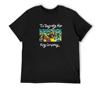 bagno The Tragically Hip North American Tour 2015 Concert T Shirt Black L