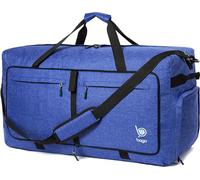 bago Holdall Bags for Men & Women - 140L Spaciously Large Holdall Bag with Shoe Compartment - Travel The World in Style & Convenience - Durable, Lightweight & Foldable Duffle Bag (SnowDepBlue)