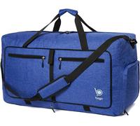 bago Holdall Bags for Men & Women - 80L Spacious Holdall Bag with Shoe Compartment - Save Time & Travel The World in Style & Convenience - Durable, Lightweight & Foldable Duffle Bag (SnowDepBlue)