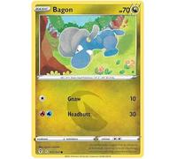 Bagon 107/203 Common Pokemon Card (SWSH Evolving Skies) + 1x TitanCards® Toploader