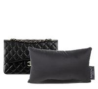 Bagpad Handbag Shaper for ChaneI Classic Flap Medium in Black Velvet | Custom-made bag pillow to keep your bag in shape