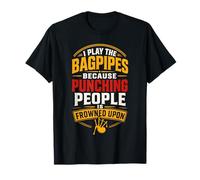 Bagpipe Humor Scottish Highland Piper T-Shirt