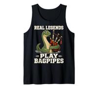 Bagpipe Legends Scottish Highland Music Piper Tank Top