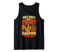 Bagpipe Player Humor Scottish Piper Tank Top