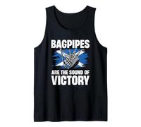 Bagpipes are The Sound of Victory Pride Tank Top