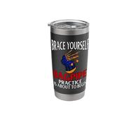 Bagpipes Humor Bagpipe Practice Piper Funny Bagpiper Stainless Steel Insulated Tumbler