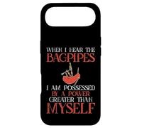 Bagpipes Humor Possessed by Great Power Bagpiper Case for iPhone Air