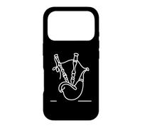 Bagpipes Line Art Musician Case for iPhone 17 Pro