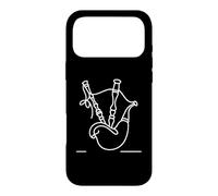 Bagpipes Line Art Musician Case for iPhone 17 Pro Max