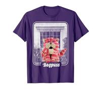 Bagpuss & Co Retro Shop Frame Kids TV T-Shirt, Men, Purple, Small