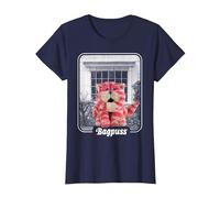 Bagpuss & Co Retro Shop Frame Kids TV T-Shirt, Women, Navy Blue, Small
