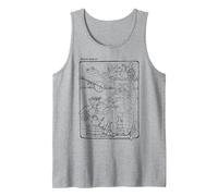 Bagpuss & Co Sketch Prof Yaffle Gabriel & Madeleine Tank Top, Men, Heather Grey, XX-Large
