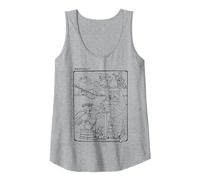 Bagpuss & Co Sketch Prof Yaffle Gabriel & Madeleine Tank Top, Women, Heather Grey, Large