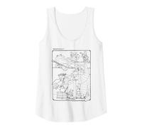 Bagpuss & Co Sketch Prof Yaffle Gabriel & Madeleine Tank Top, Women, White, Large