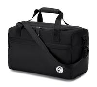 BAGROUPS Ryanair Cabin Bag 40 x 20 x 25 cm Small Waterproof Travel Bag 20 L Cabin Luggage Cabin 40 x 20 x 25 Ryanair Foldable Airplane Cabin Bag for Sports Weekend Beach College for Women Men, Black