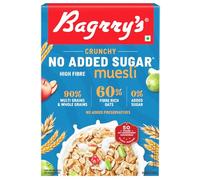 Bagrry's No Added Sugar Crunchy Muesli, 500g