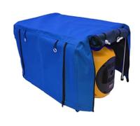 BAGS 4 EVERYTHING STANDARD GENERATOR COVER & FRAME FOR RIGHT PANEL WATERPROOF HEAVY DUTY CANVAS MATERIAL (ROYAL BLUE)