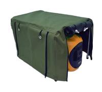 BAGS 4 EVERYTHING STANDARD GENERATOR COVER & FRAME FOR RIGHT PANEL WATERPROOF HEAVY DUTY CANVAS MATERIAL (GREEN)