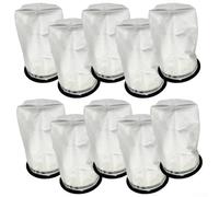 Bags Compatible with For Henry, For Numatic, and For Quick Vacuum Cleaner NQ100 Hen100 4/10 Microfiber Dust Collection (10 PACK)