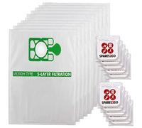 Bags for Numatic HENRY HVR200 HVX200 Vacuum Cleaner (Pack of 10 Bags + Fresheners)