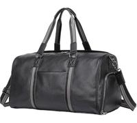 Bags for Women Male Female Travelling Duffle Bag Hand Carry Bags Soft Genuine Leather for Airplane Gym Bag