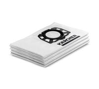 Bags Karcher KFI 357 WD2 WD3 Fleece Filter Bags Pack 4 2.863-314.0 Genuine Part