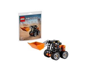 Bags - Lego - 30710 - Technic - Compact Loader - 100 pieces - Black