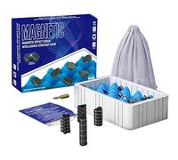 Bags Magnetic Chess Game, Magnet Game with String Set Skill Portable Educational Checkers, Battle Effect Family Party Supplies for Family Gathering and Travel, Strategy Table Top Games Board(#B)