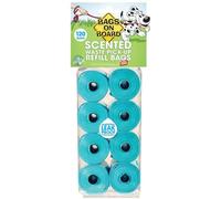 Bags on Board Dog Poop Pick-Up Bags, Ocean Breeze Scent (Pack of 140)