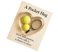 Bags Sports Hug - Encouragement Keepsake for the Bag, Motivational Cards for Ball Sports, For Players, Team Managers, Fans Enthusiasts, Training Place, Game Days, Training, Tournaments, Travel