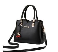 Bags Tarot Women's Shopping Bag, Fashionable Handbags, Purse, Shoulder Bag, Leather Bag for Women, Painting for Children, Boys, black, One Size