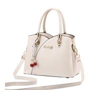 Bags Tarot Women's Shopping Bag, Fashionable Handbags, Purse, Shoulder Bag, Leather Bag for Women, Painting for Children, Boys, White, One Size